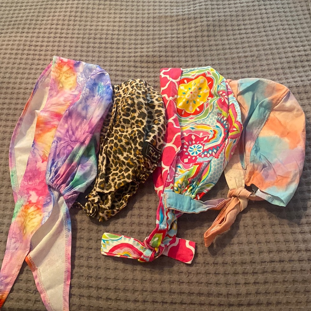 Lot of scrub caps